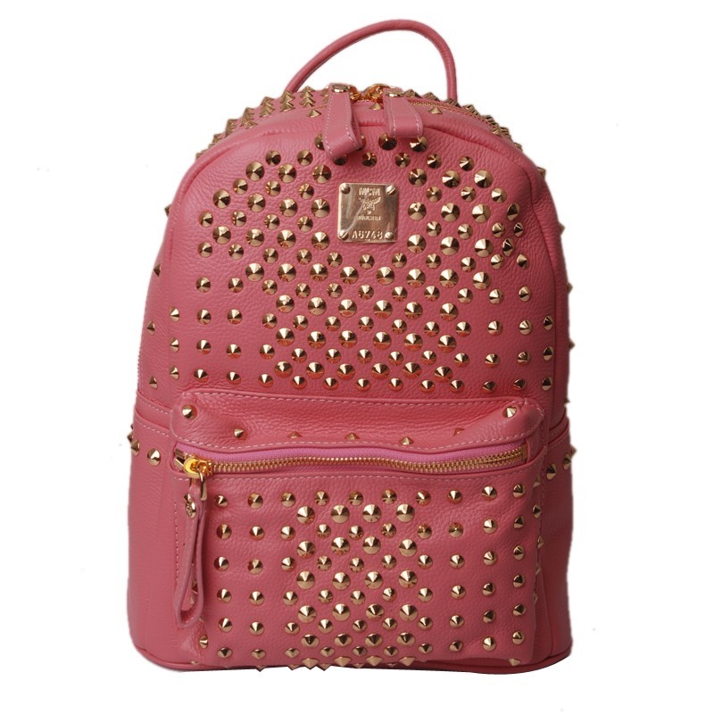 2014 NEW Sytle MCM Studded Backpack NO.0027